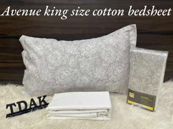 King Size Pure Cotton Bedsheet