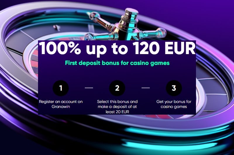 Grana Win first deposit bonus explained in three steps